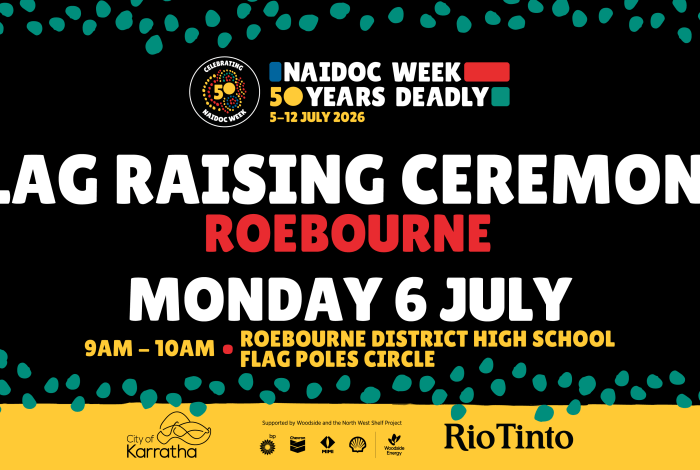 Flag Raising Ceremony - Roebourne